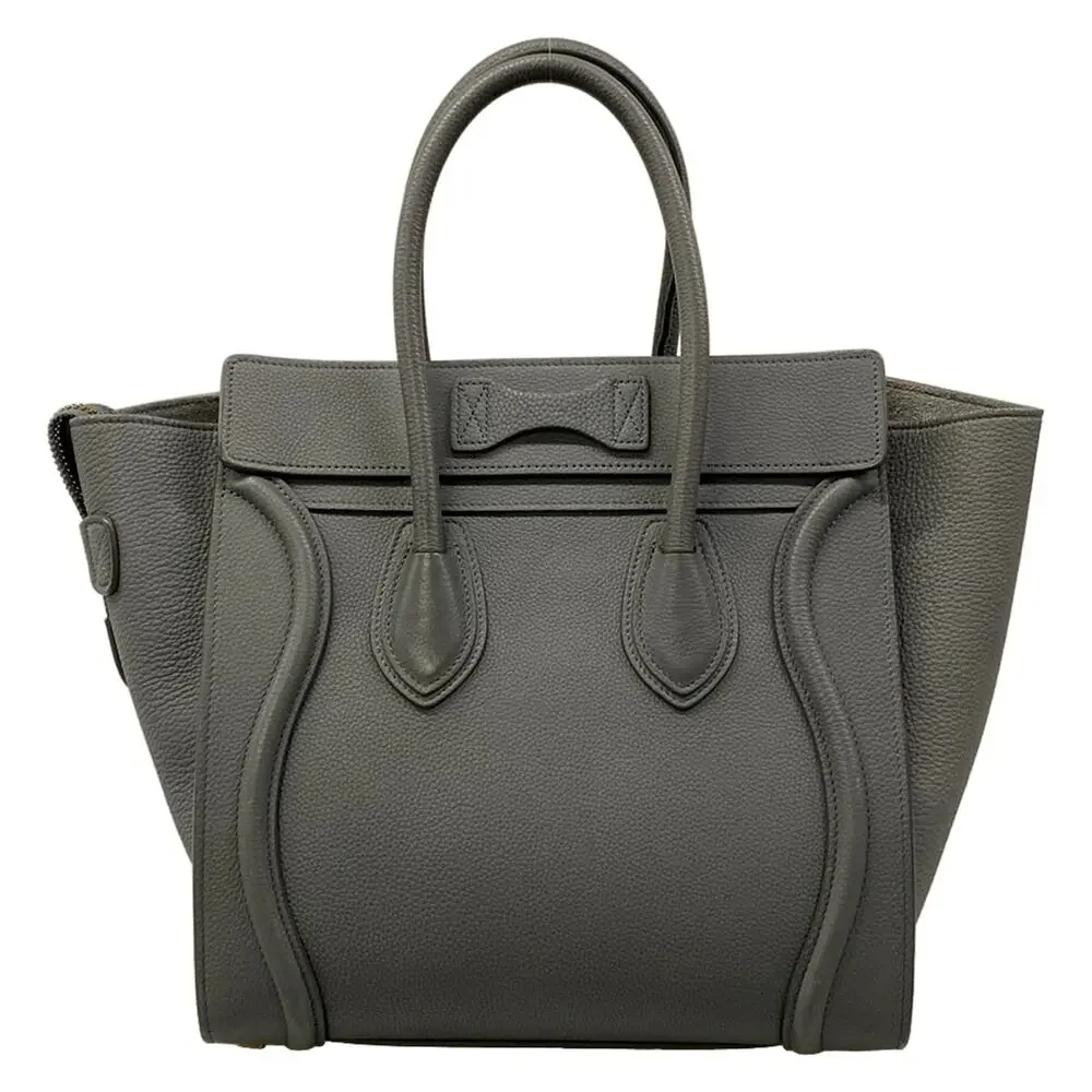 Celine Luggage Micro Shopper Handbag